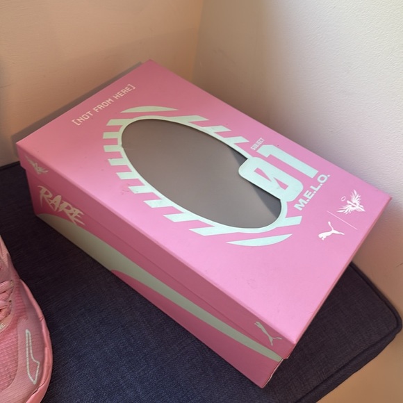 Puma x LaMelo Ball MB.01 Iridescent Pink Kids Youth Basketball Sneakers Size 4.5 - Picture 12 of 15